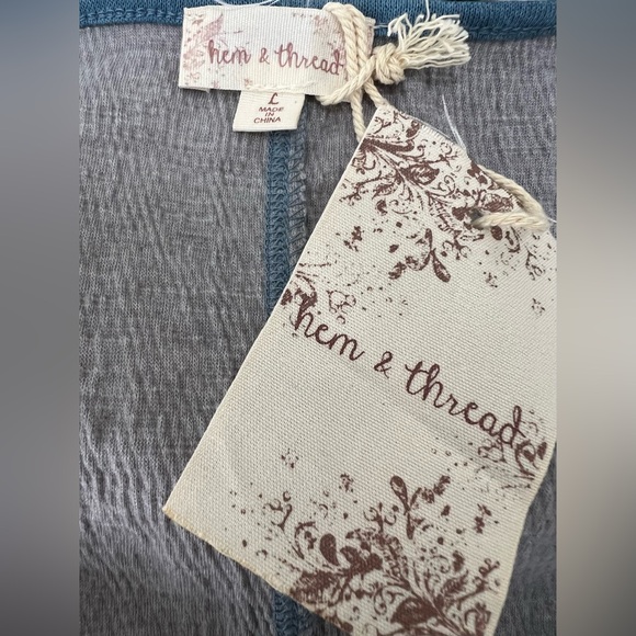 Brand New-Hem & Thread Racerback Top - Picture 5 of 6